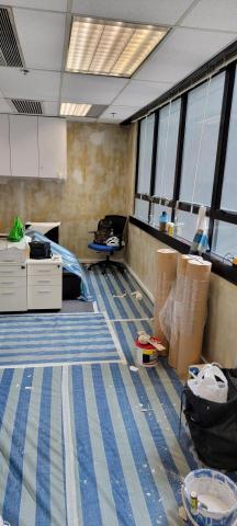 楊沃文 - 寫字樓換紙，之前