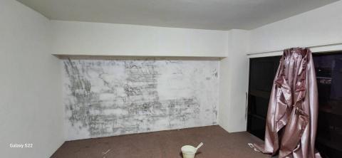 甲殼類大頭呆 - 苗栗縣竹南鎮，社區：La More，乳膠漆+壁紙清除+清運+局部批土，施工中