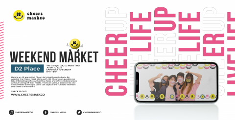 Design Dynasty - [FYP project] 
Poster for cheersmaskco