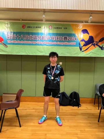 Wong Kai Hei - 2024北區25-34歲組單打亞軍