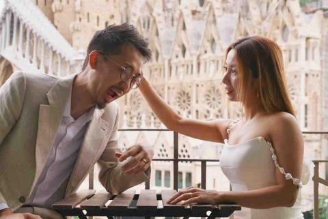 Fred Lam - 巴塞隆拿 聖家堂 婚照