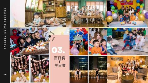 Frankie Chan - 生日會及百日宴