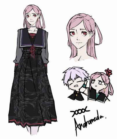 Mori - 角色設計草圖（2024）