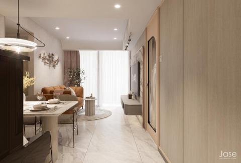 Jase Visualize Studio - Living room design & 3d Rendering