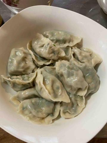 TK - 韭菜雞蛋大蝦水餃（巨大馅）