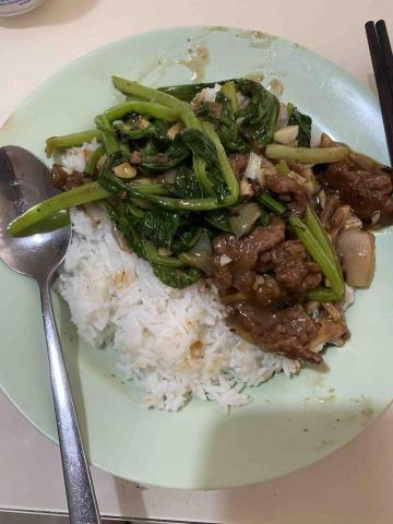 TK - 菜遠牛肉飯