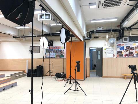CANTONBROS - Class Graduation Photography Setup at Hall