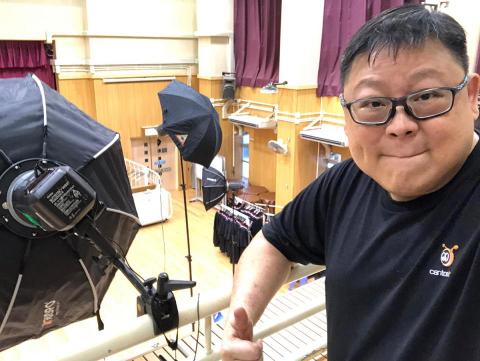 CANTONBROS - Class Graduation Photography Setup at Hall