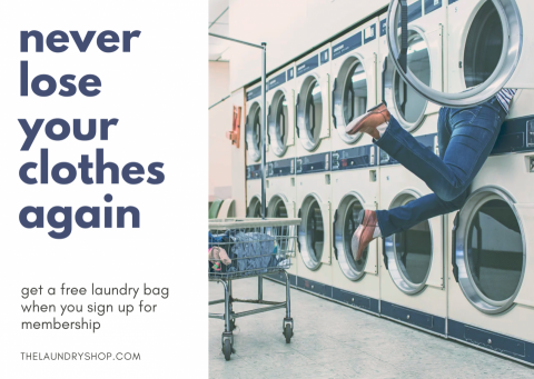 Juliana Silva - 洗衣店客戶-海報設計