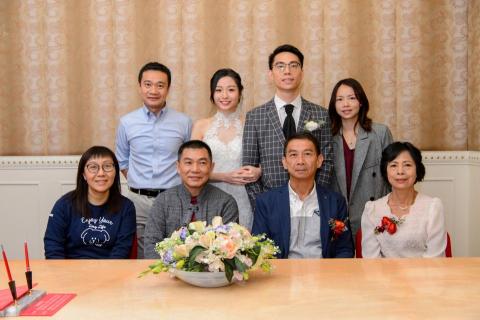 daniel - 一支閃光燈向天花版射, 形成散射光, 令背景通透.令一支閃光燈在相機頂射.