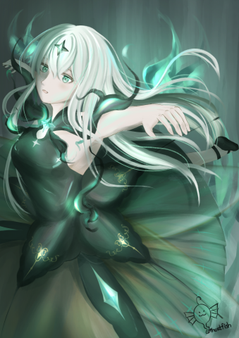 Fish Cheung (Fish) - 精緻插圖範例1