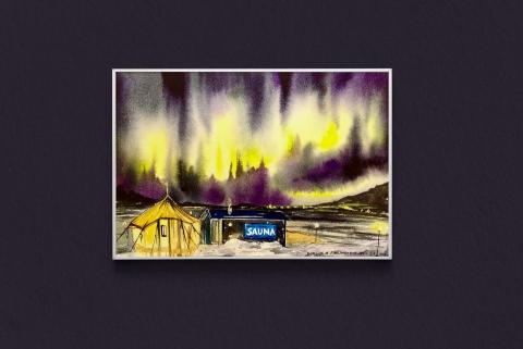 Cyris Lo - Watercolour Illustration
FinlandxNorwayxSweden Border Cyris Lo - Watercolour Illustration
FinlandxNorwayxSweden Border