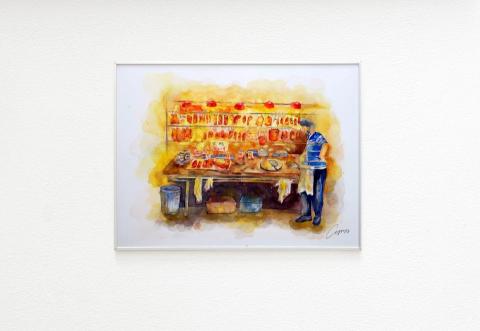 Cyris Lo - Watercolour Illustration
Ambience: Tai Shing Wet Market (Meat) Cyris Lo - Watercolour Illustration
Ambience: Tai Shing Wet Market (Meat)