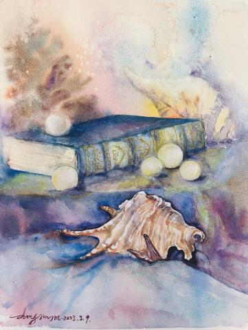 Tina Zhang - 寫生水彩