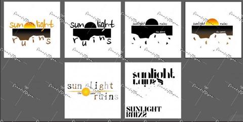 Scarlet Desna - 日光廢墟 英文 Logo