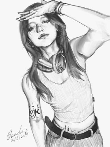 Chu Ashley - 人物繪畫