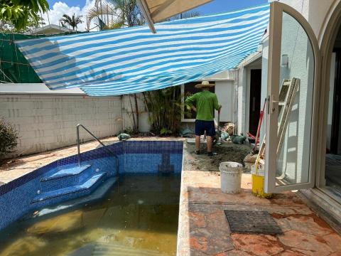 KingDesign - 康樂園
獨立屋
戶外泳池，重新翻新