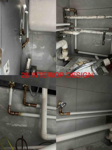 28室內設計 - 安裝住戶喉管