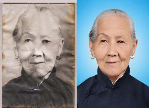 老照片修复专家 - 奶奶照片修复