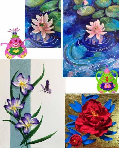 晶林社 - 浮雕裝飾畫