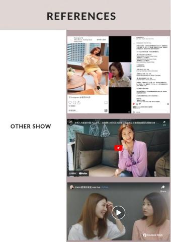 Rêver - 其他拍片工作 Rêver - 其他拍片工作