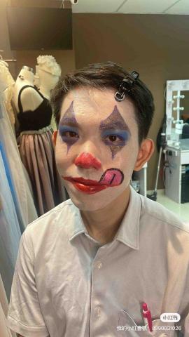 Cherish Poon - 萬聖節為食小丑妝