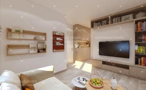 Conceptual studio limited 設計提案 - 新居屋2房設計