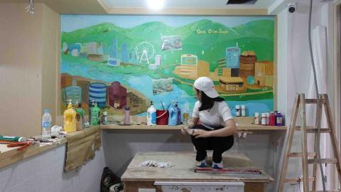 Chung Yee Chiu - 壁畫創作