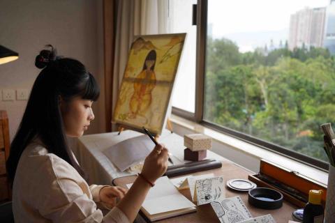 Chung Yee Chiu - 栢寧酒店駐埸藝術家