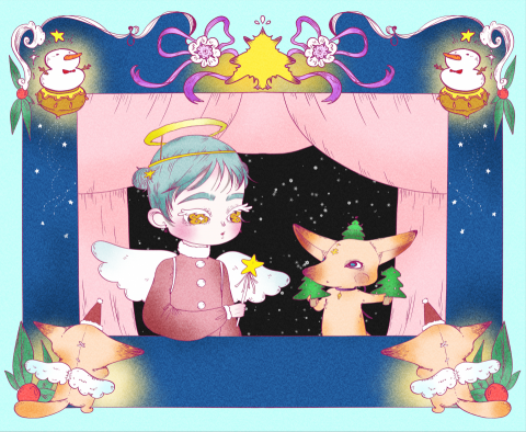 Angel Lee - Christmas Card 