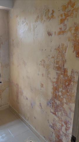 楊沃文 - 鏟底後準備批灰。