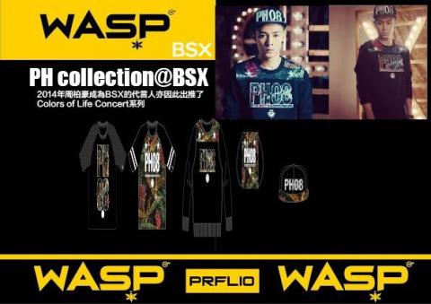 WASPWONG - 歌手周柏豪與品牌BSX合作系列