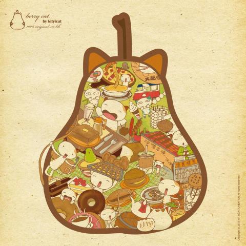 Cat Kwan - 手繪風格插畫 - 香港主題
 Cat Kwan - 手繪風格插畫 - 香港主題