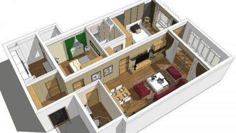 Timson Cheng - 可以為客戶繪製立體圖,感受設計空間 Timson Cheng - 可以為客戶繪製立體圖,感受設計空間