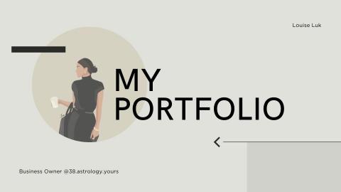 Louise Luk - My Portfolio page 1