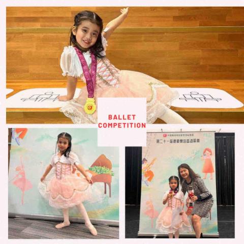 Blessing Ballet - 芭蕾舞比賽獲得季軍 Blessing Ballet - 芭蕾舞比賽獲得季軍