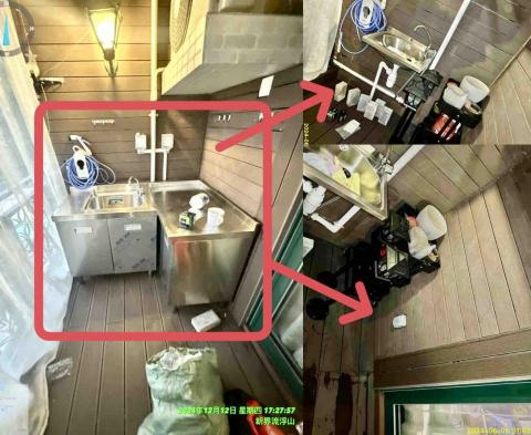 curtain9272waCf華師傅Peter - 騎樓加不鏽鋼櫃