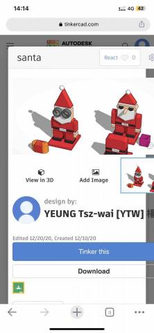 Whit Yeung - TinkerCAD for secondary school education Whit Yeung - TinkerCAD for secondary school education
