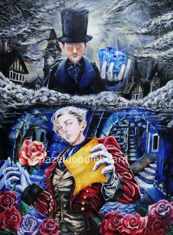 Hazel Lau - Phantom
Media: Oil painting
Size: 594 x 841 mm