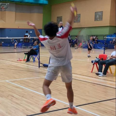 提供羽毛球總會比賽服務的專家Kenneth Hui