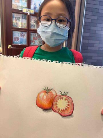 Eva painting - 畫班教學素描班