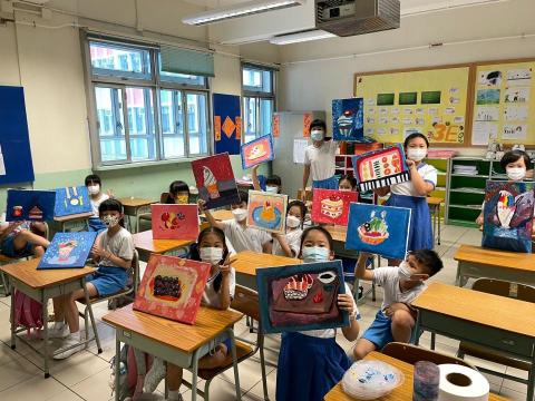 tsz ki Cheung - 到校繪畫工作坊