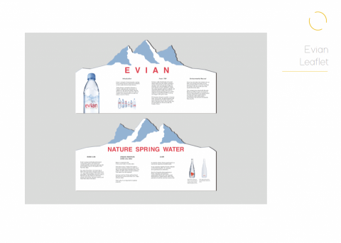 Alex Chau - University Design Project @Evian Leaflet Alex Chau - University Design Project @Evian Leaflet