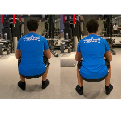 Hins Wong - adjustment(squat) 
before (left) and after (right) Hins Wong - adjustment(squat) 
before (left) and after (right)
