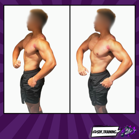 Hins Wong - adjustment (body rotation)
before (left) and after (right)  Hins Wong - adjustment (body rotation)
before (left) and after (right)