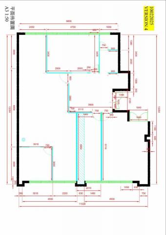 KevinLeung - 外牆間隔平面圖