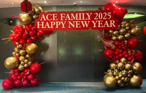 Coalesce Marketing and event l - -佈景板設計
-氣球配色
-花藝佈置
-由0到Concept, design, materials, setup