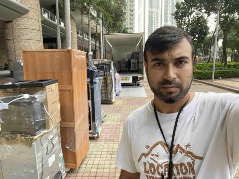 RS Professional House Moving Company Limited - During moving in tung chung