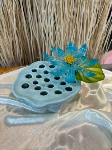 Tiffany SO - 銅線花作品—蓮花