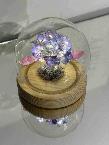 Tiffany SO - 銅線花燈飾作品